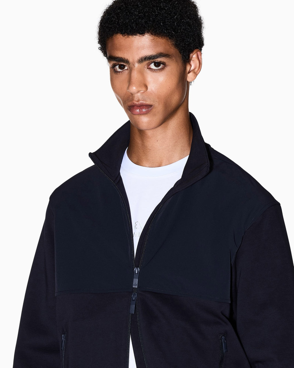 Armani Exchange Felpa Blu XM001564 – vista 3