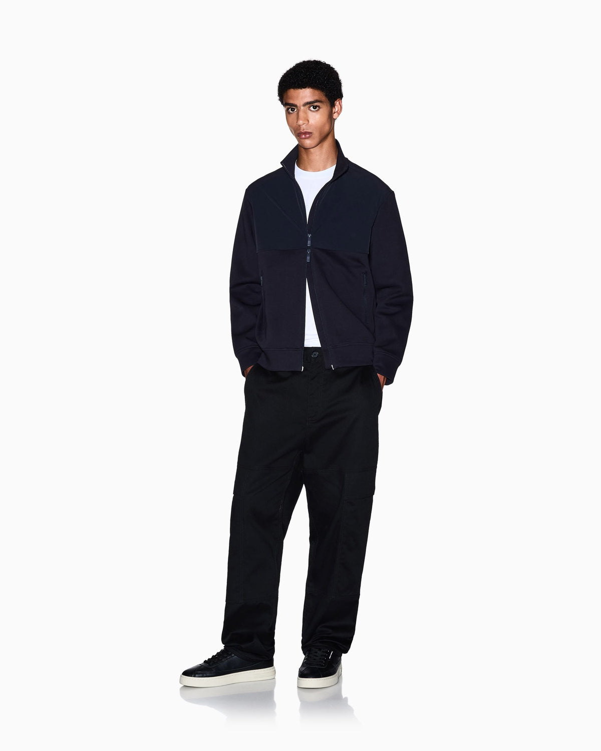 Armani Exchange Felpa Blu XM001564 – vista 4