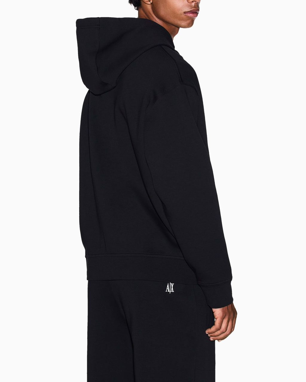 Armani Exchange Felpa Nera XM000371 – vista 5