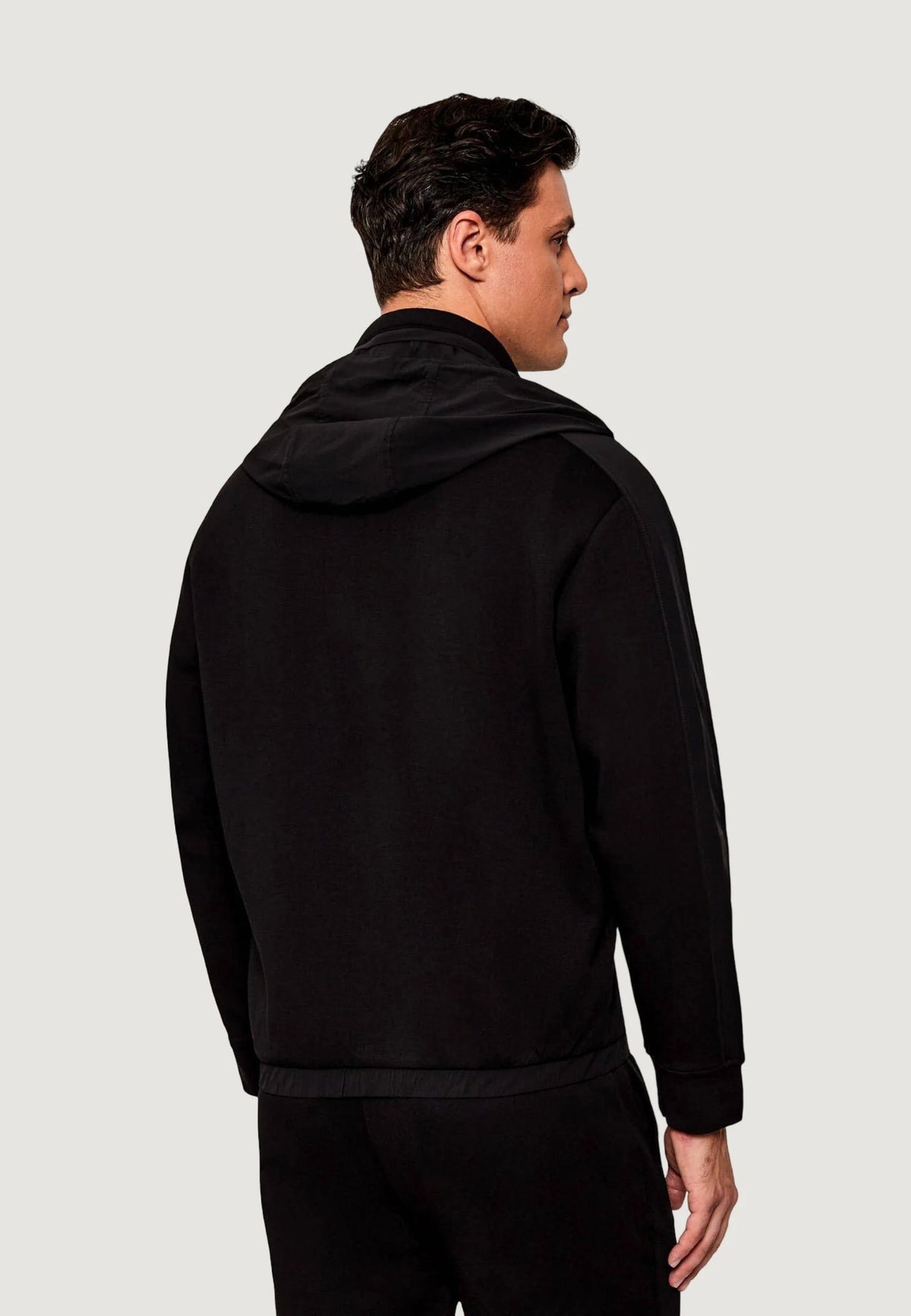 Armani Exchange Felpa Nera XM001011 – vista 3