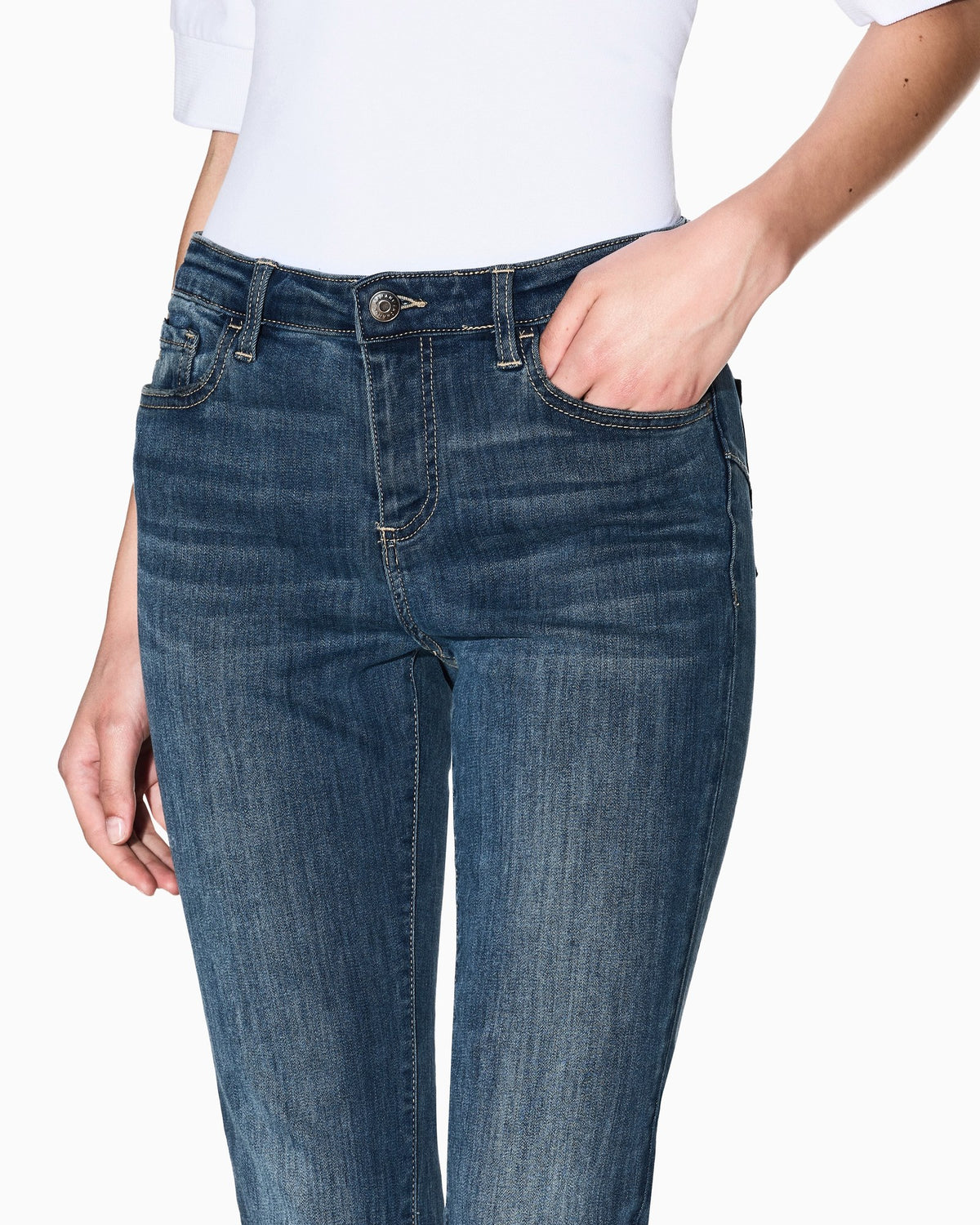 Armani Exchange Jeans Blu Denim XW000129 – vista 3