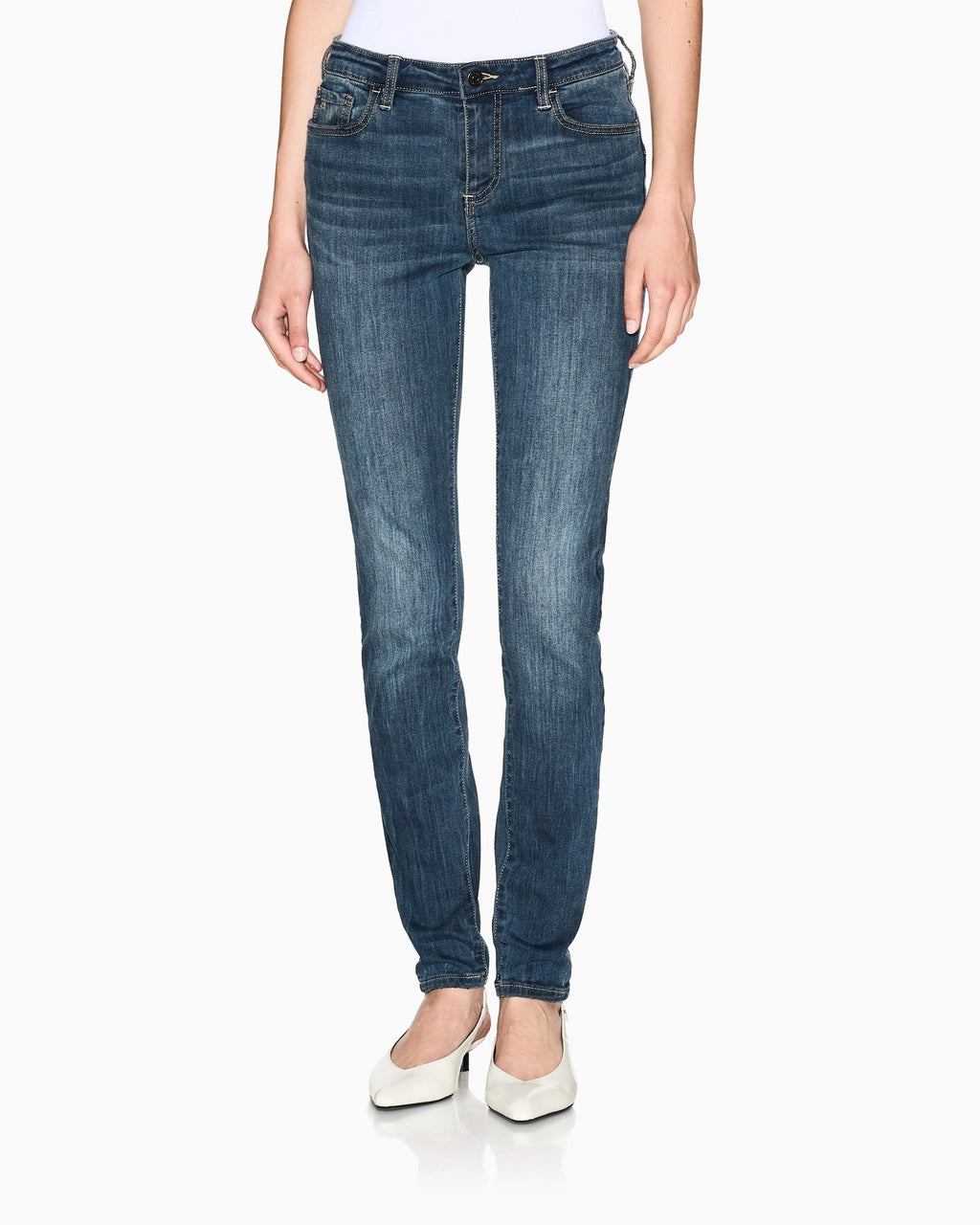 Armani Exchange Jeans Blu Denim XW000129 – vista 5