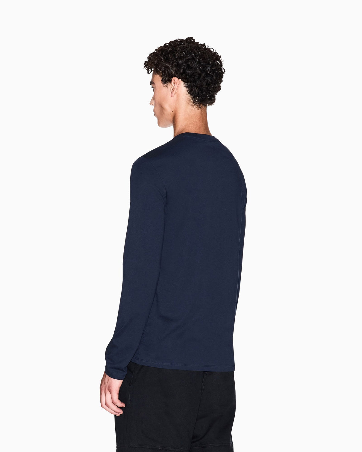 Armani Exchange Maglia Blu 8NZM77 – vista 2