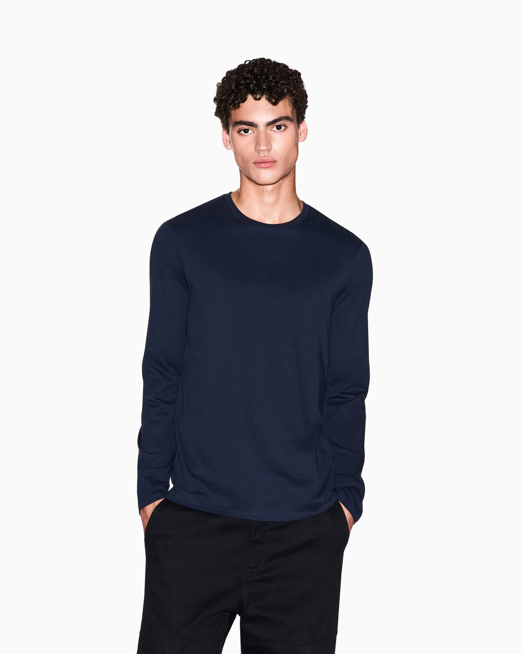 Armani Exchange Maglia Blu 8NZM77 – vista 5