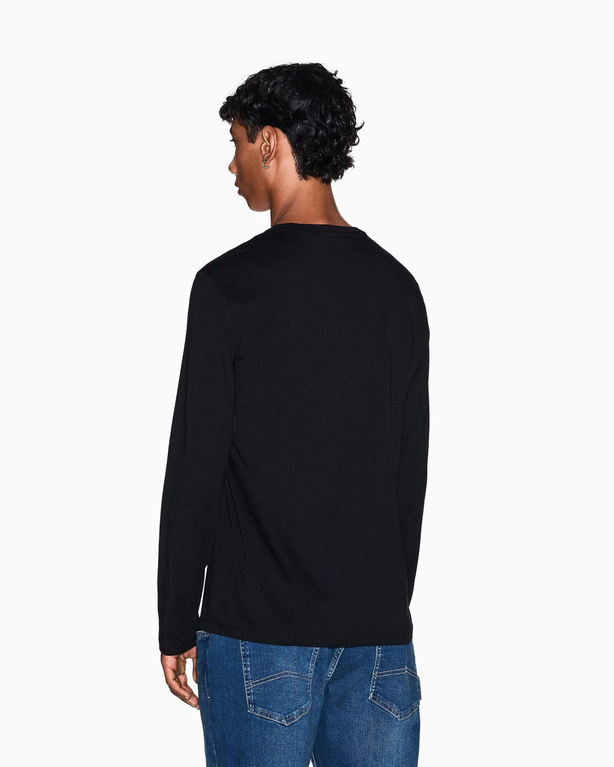 Armani Exchange Maglia Nera 8NZM77 – vista 2