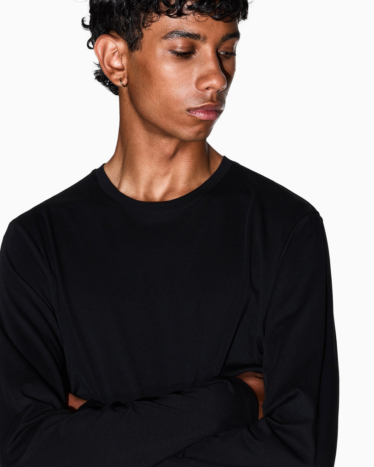 Armani Exchange Maglia Nera 8NZM77 – vista 3