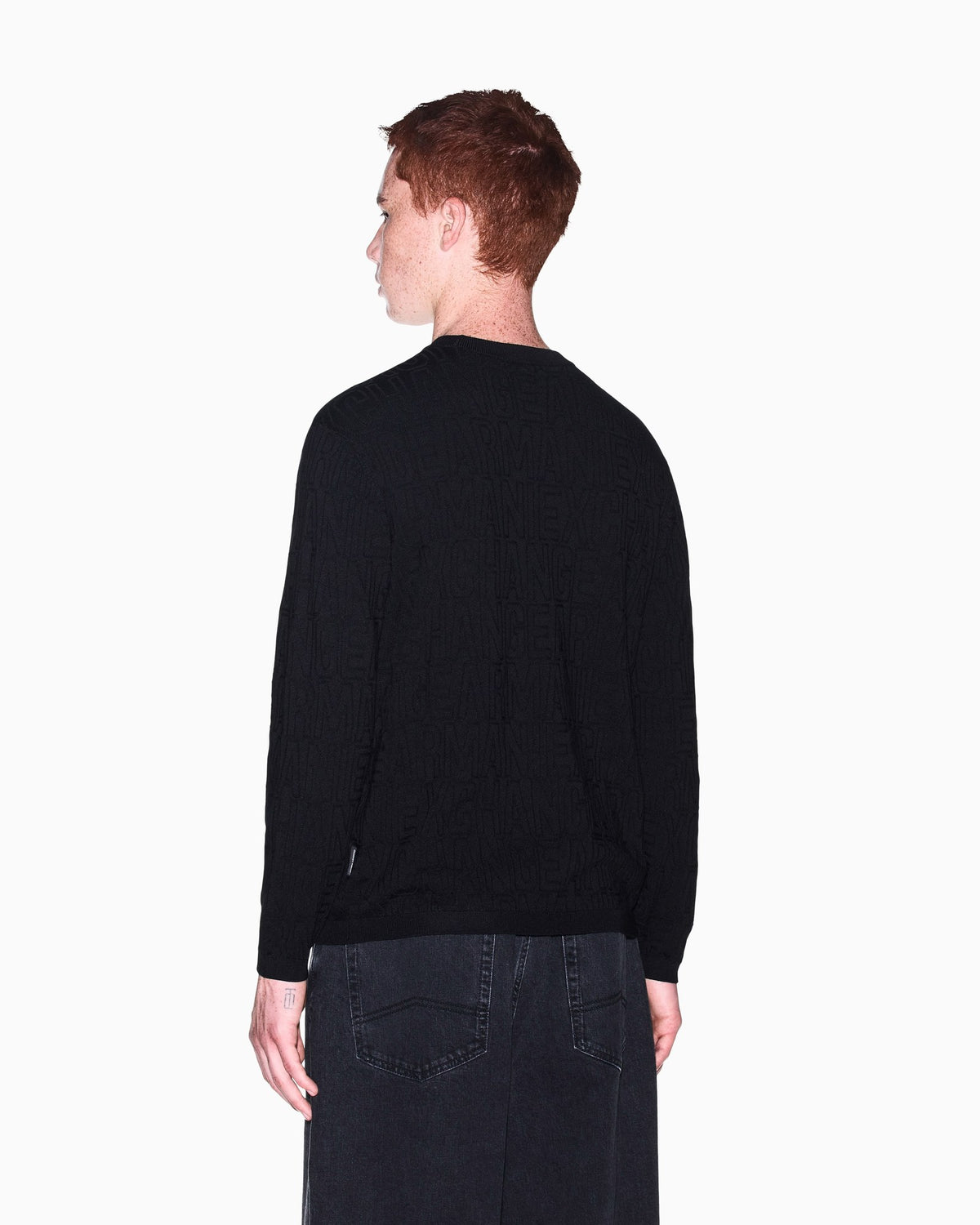Armani Exchange Maglia Nera XM002986 – vista 2