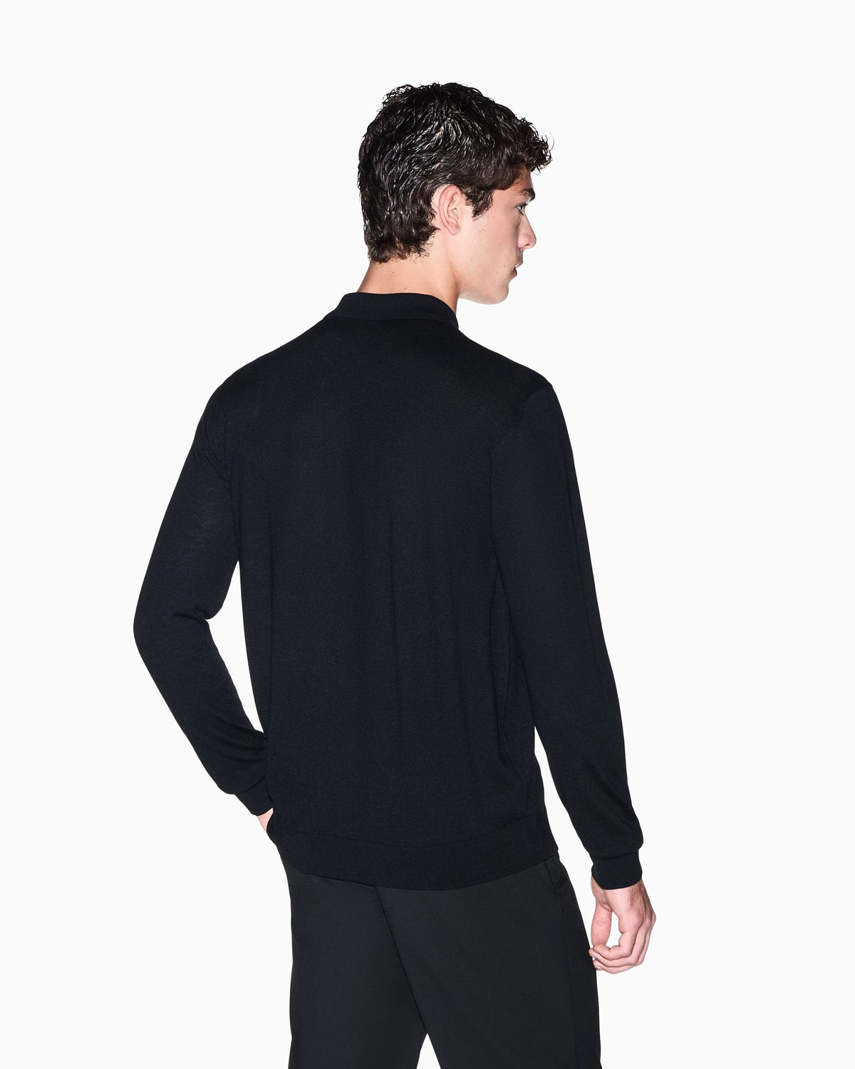 Armani Exchange Maglia Nera XM003569 – vista 2