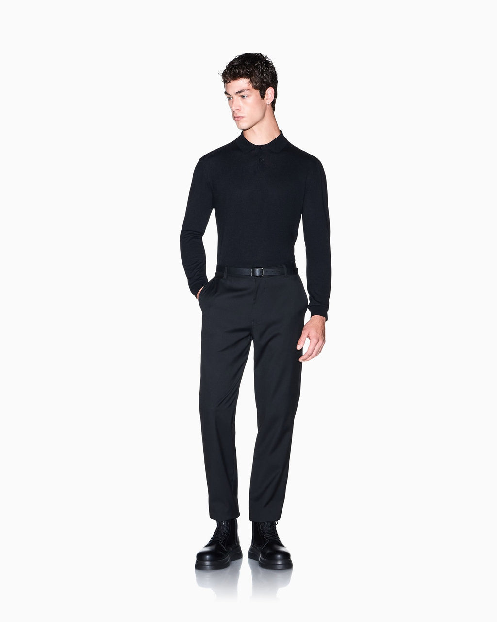 Armani Exchange Maglia Nera XM003569 – vista 4