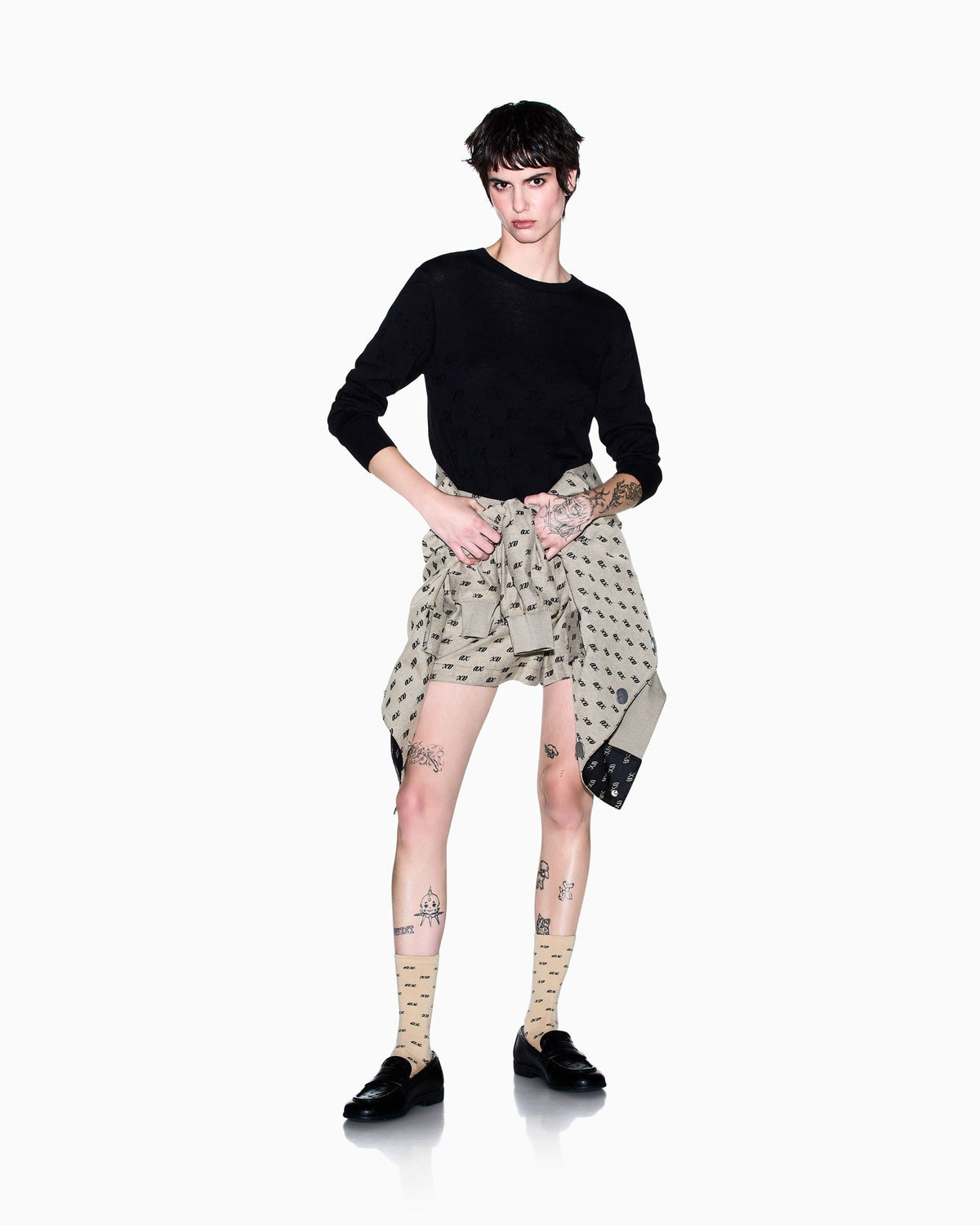 Armani Exchange Maglia Nera XW002875 – vista 3