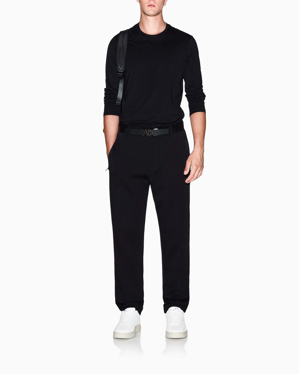 Armani Exchange Pantalone Nero XM001302 – vista 2