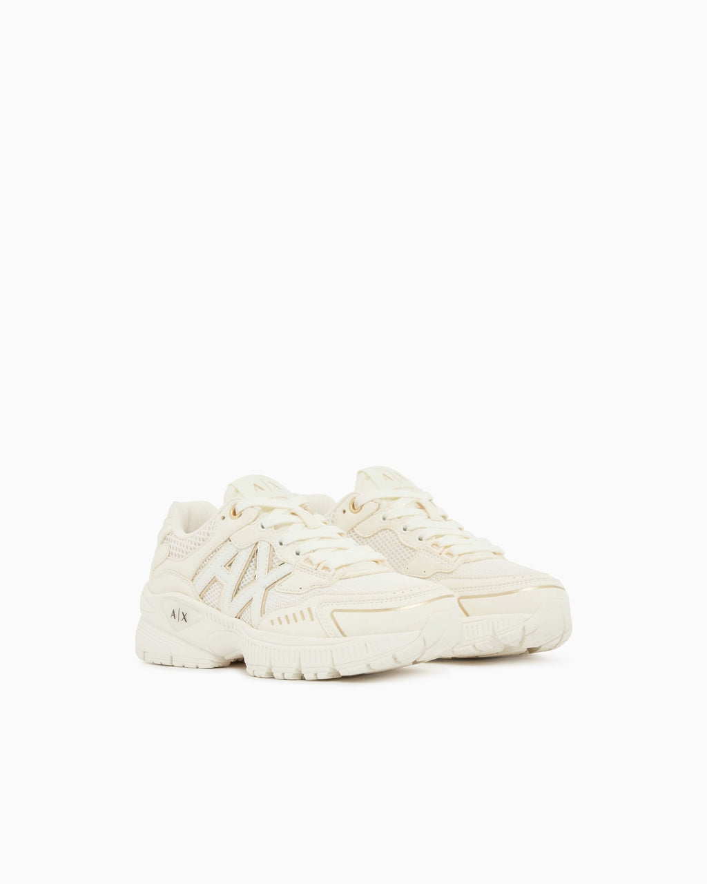 Armani Exchange Sneaker Bianca Ottica – vista 3