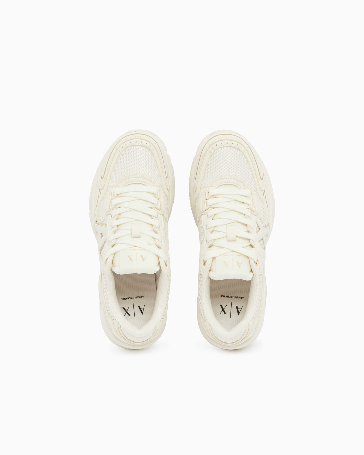 Armani Exchange Sneaker Bianca Ottica – vista 6