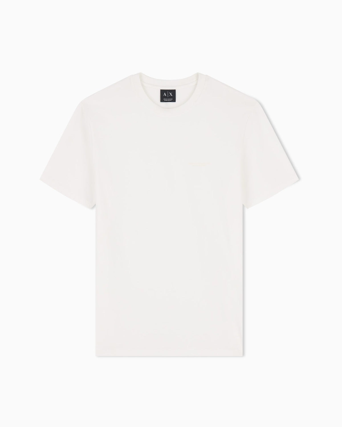 Armani Exchange T-Shirt Bianca Ottica – vista 6