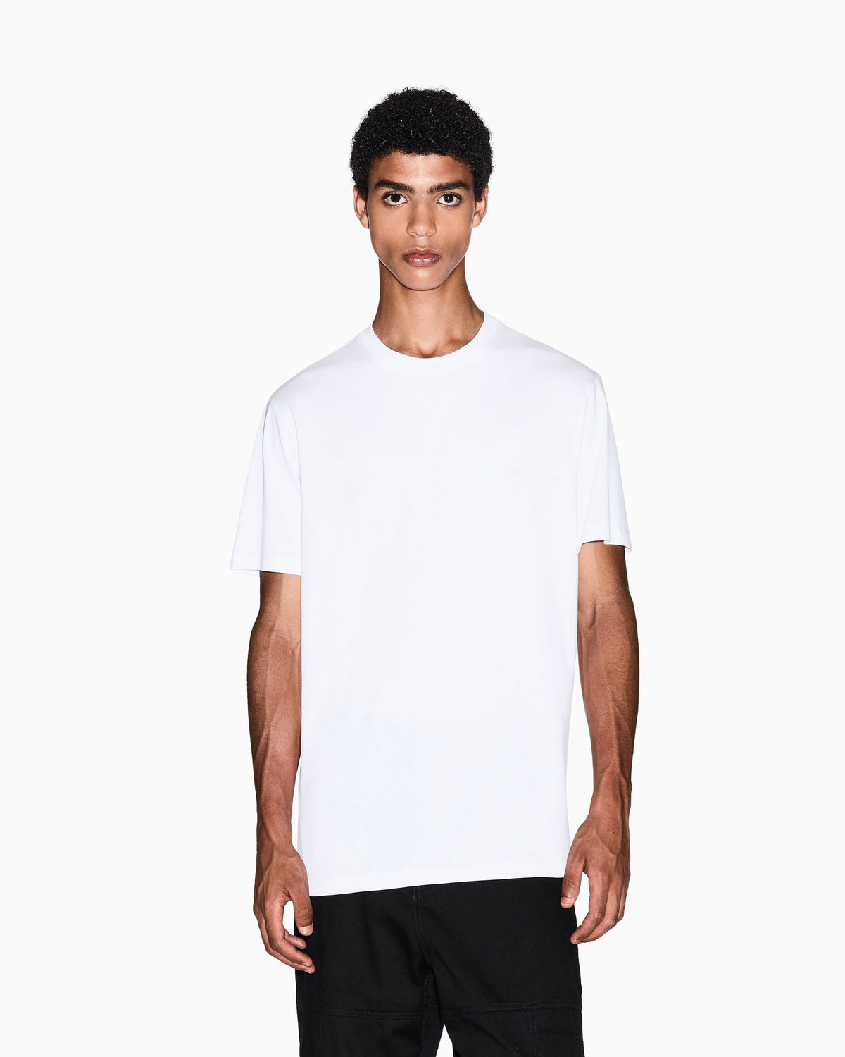 Armani Exchange T-Shirt Bianca XM001281 – vista 5
