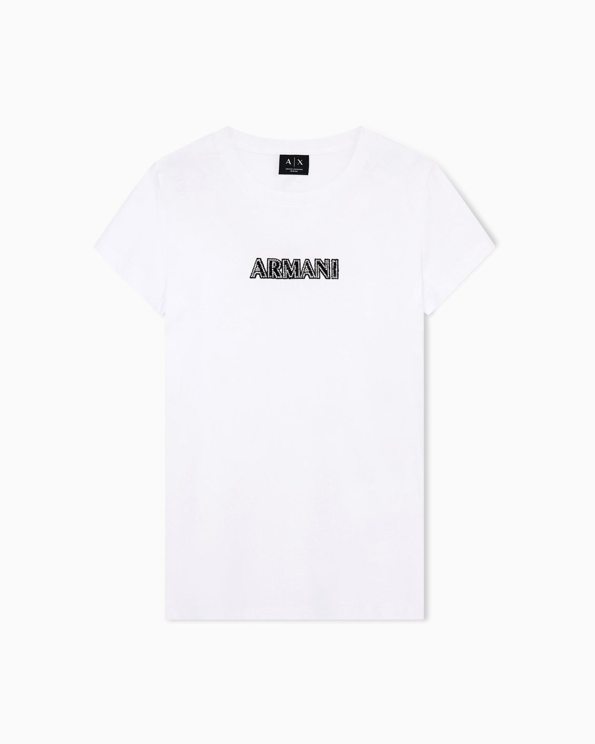 Armani Exchange T-Shirt Bianca XW002550 – vista 6