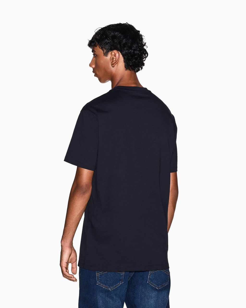 Armani Exchange T-Shirt Blu XM001281 – vista 2