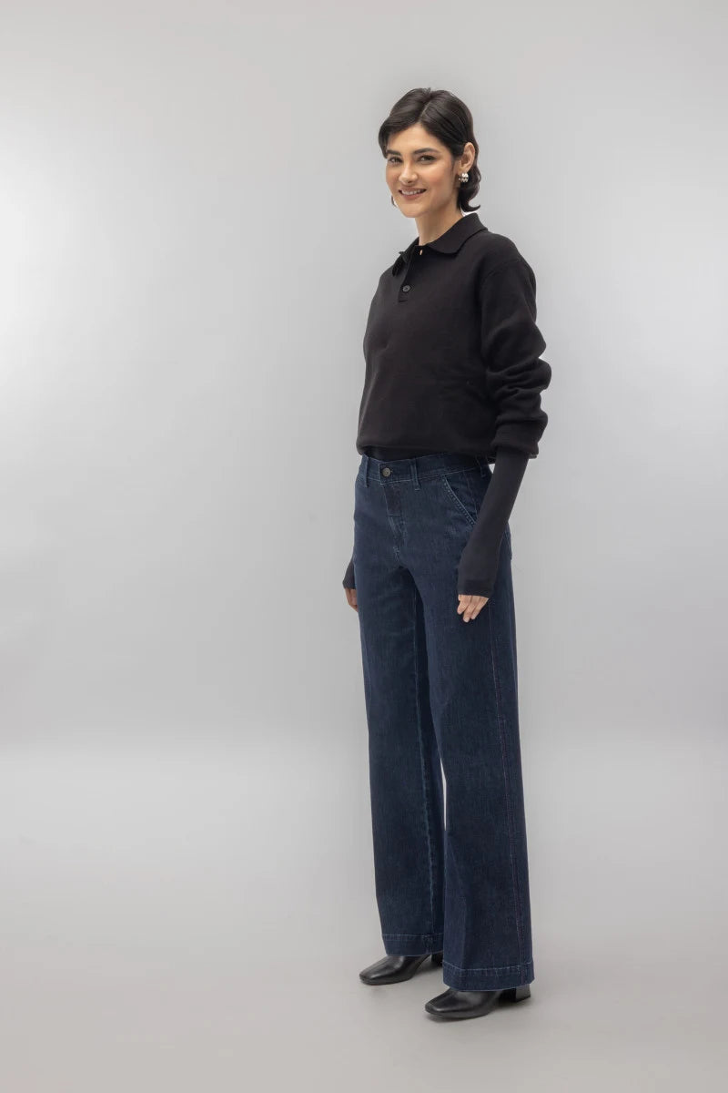 Cigalas Jeans Palazzo Blu Denim — foto 2