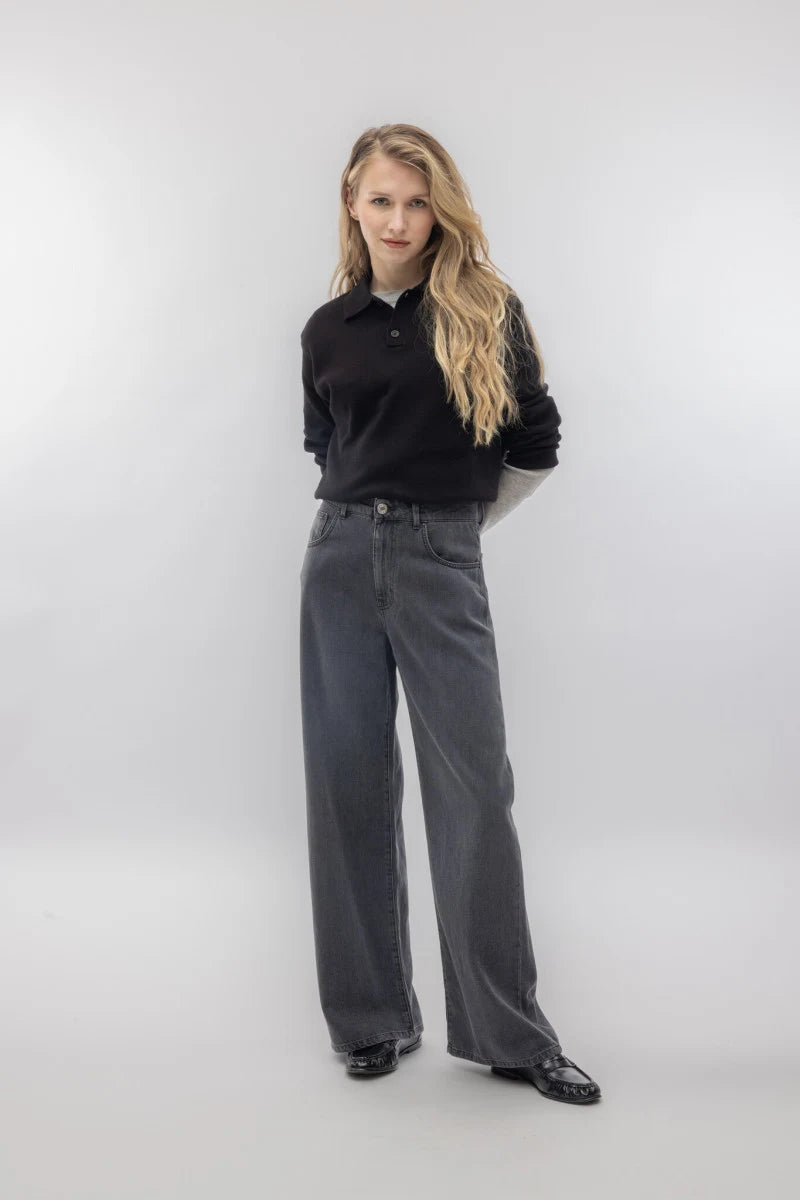 Cigalas Jeans Palazzo Grigio