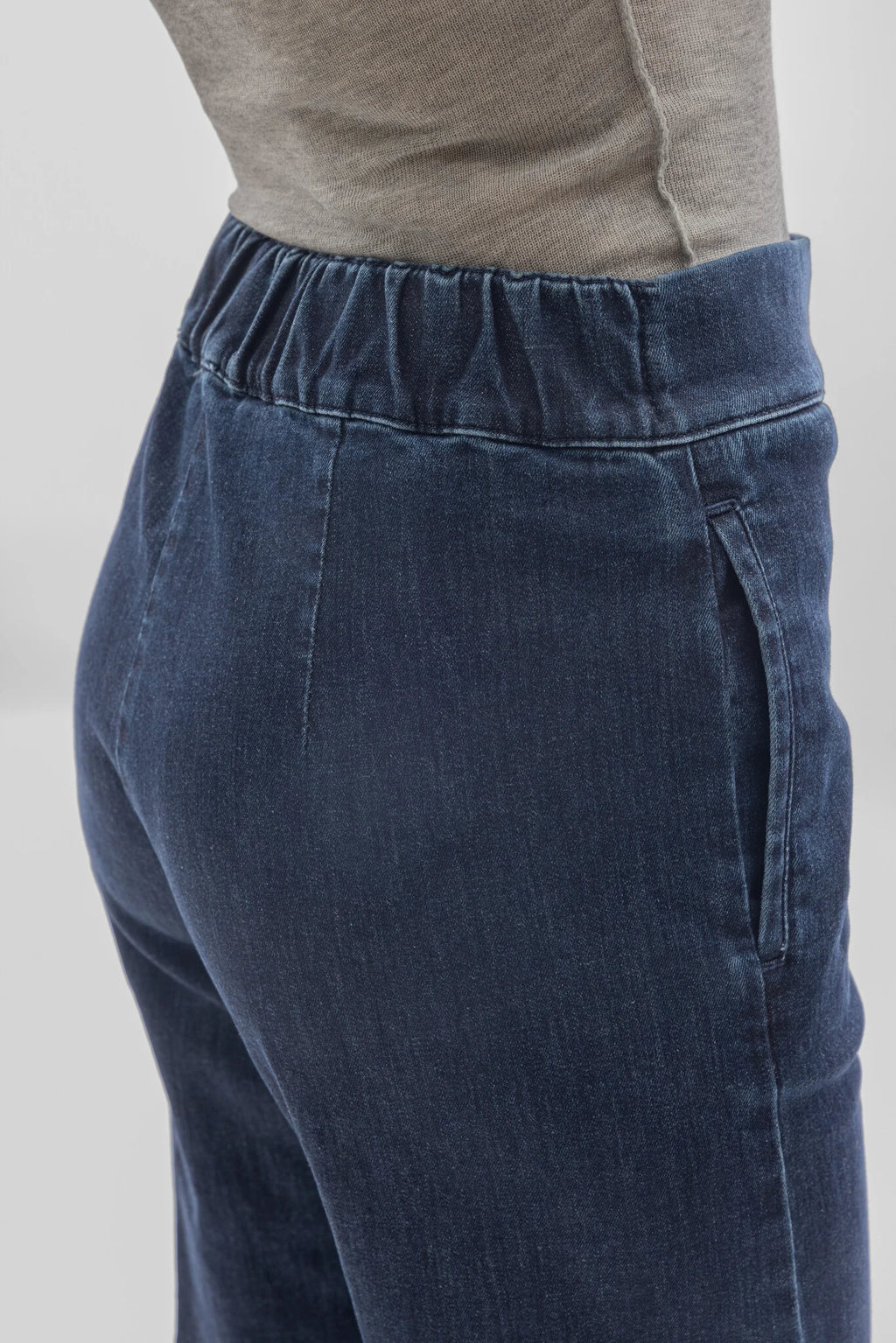 Cigalas Pantalone con Vita Elastica Blu Denim — foto 4