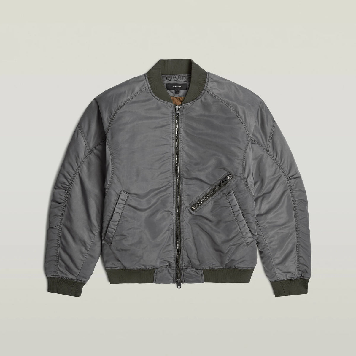 G-Star RAW Giubbino Padded Bomber Grigio