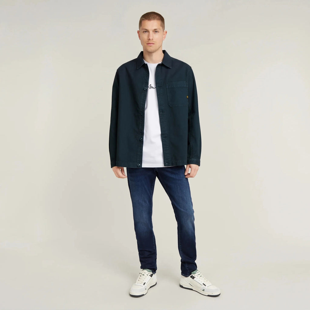 G-Star RAW Jeans 3301 Slim Dark Aged — foto 3