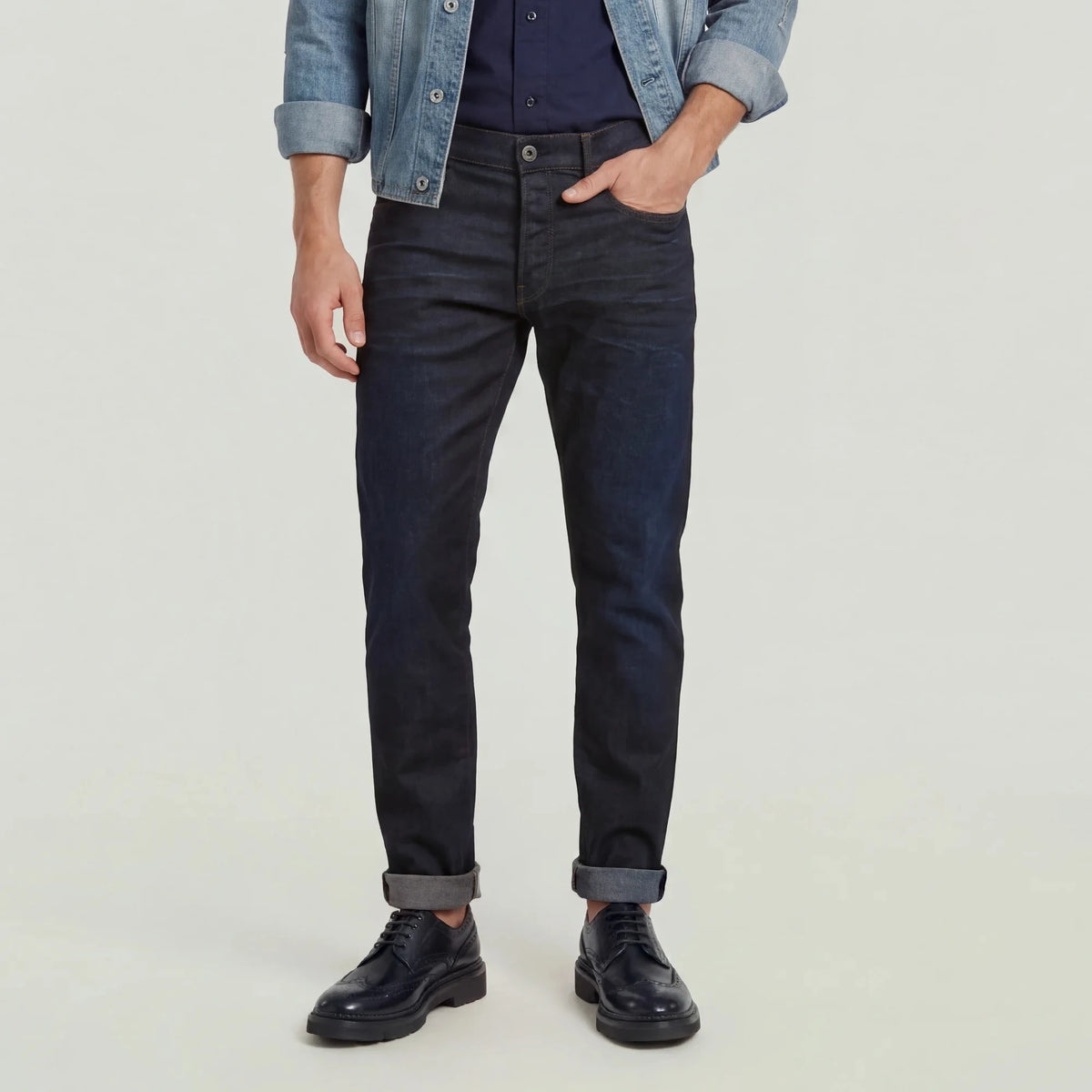 G-Star RAW Jeans 3301 Tapered Dark Aged — foto 2