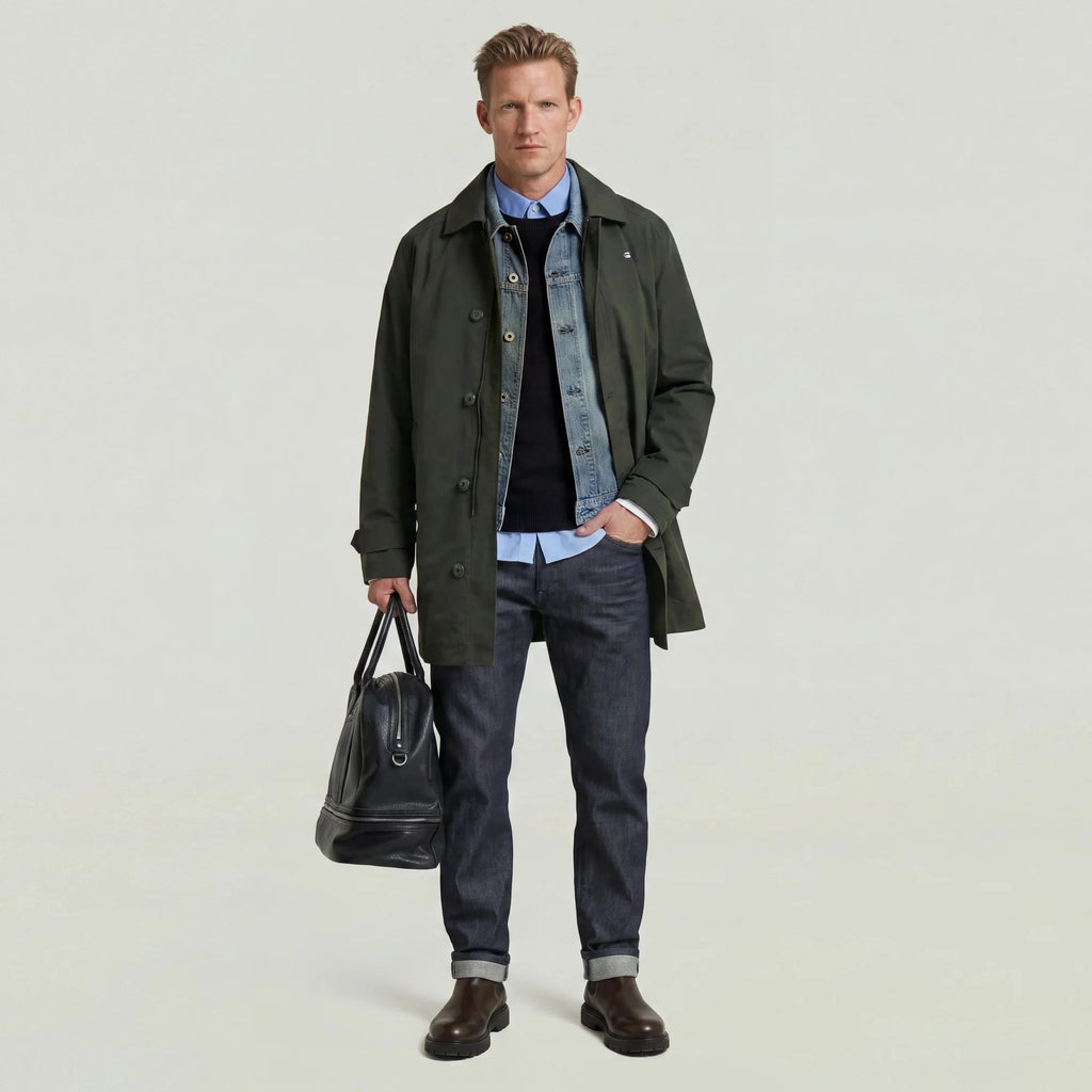 G-Star RAW Jeans 3301 Tapered Dark Aged — foto 4