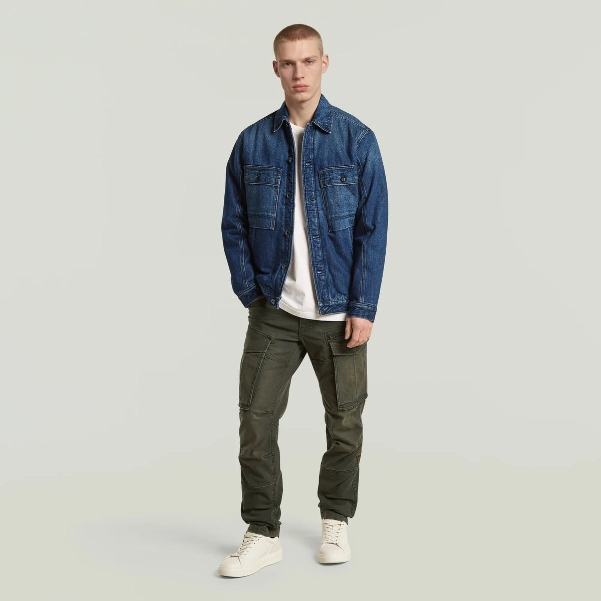 G-Star RAW Pantalone Rovic 3D Zip Asfalto — foto 3