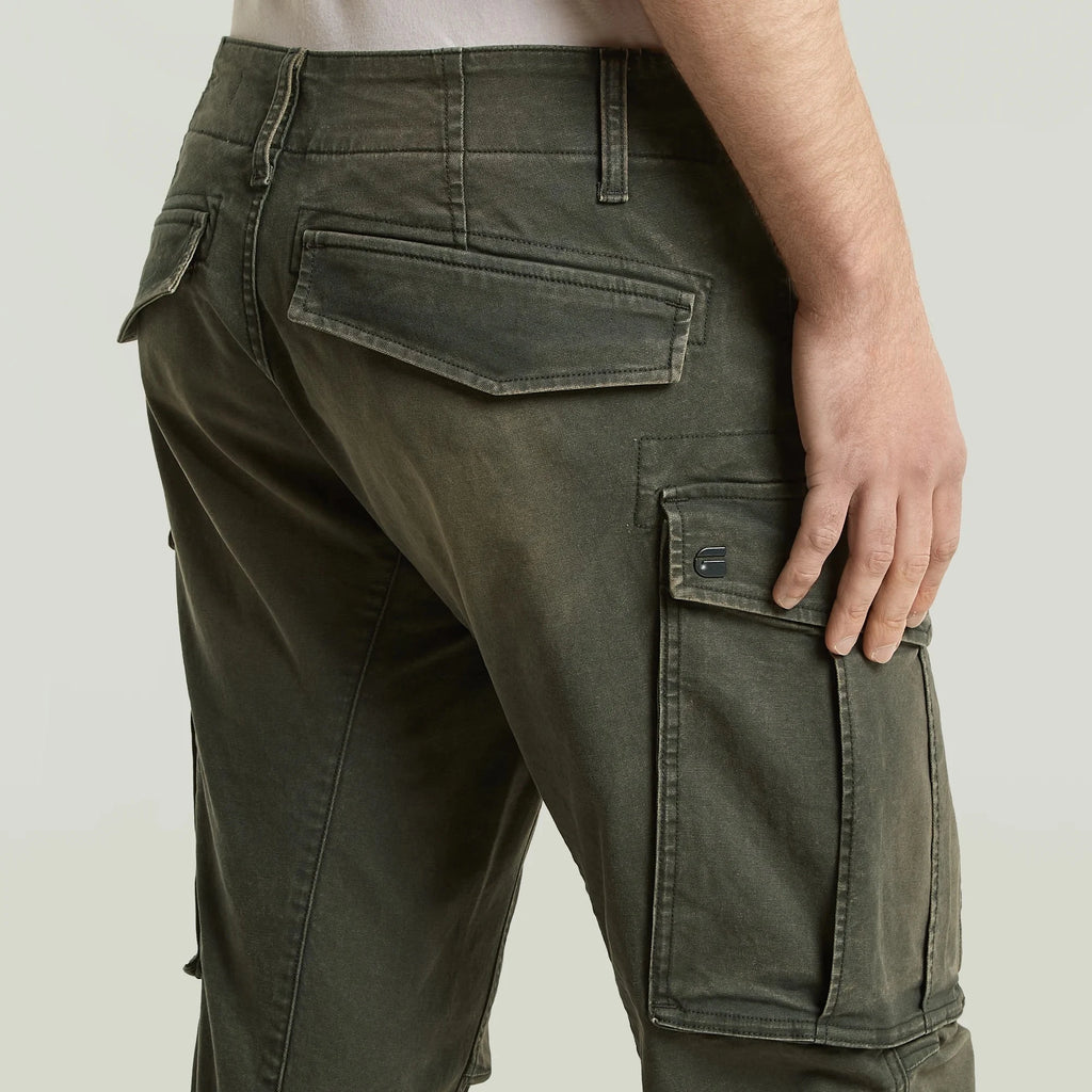 G-Star RAW Pantalone Rovic 3D Zip Asfalto — foto 4
