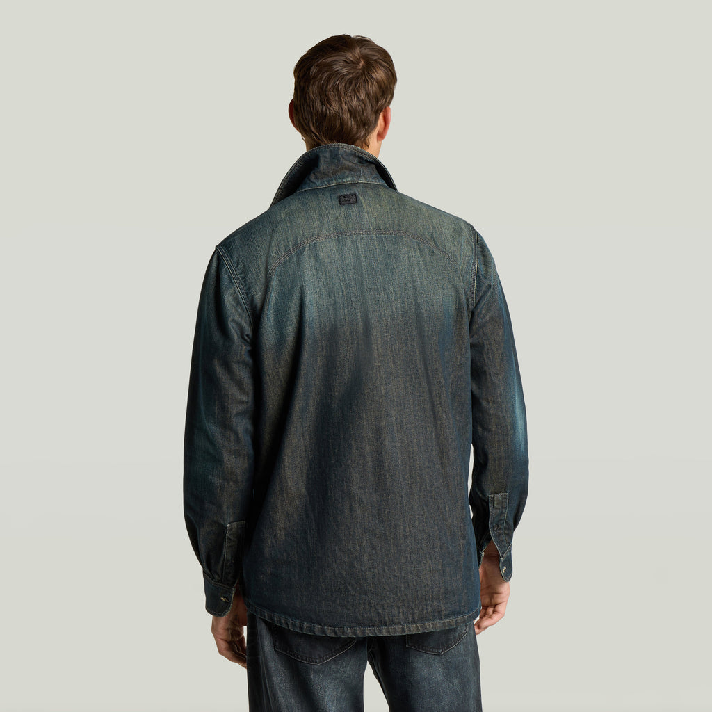 G-Star RAW Camicione Utility Relaxed Medium Blue