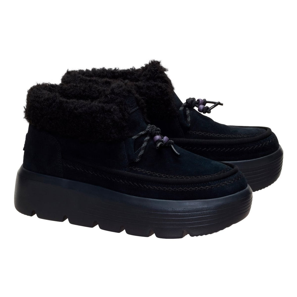 Hey Dude Austin Edge Lounge Suede Black – vista 2