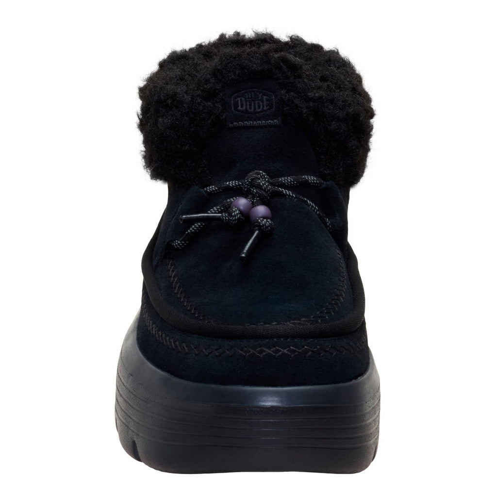 Hey Dude Austin Edge Lounge Suede Black – vista 4