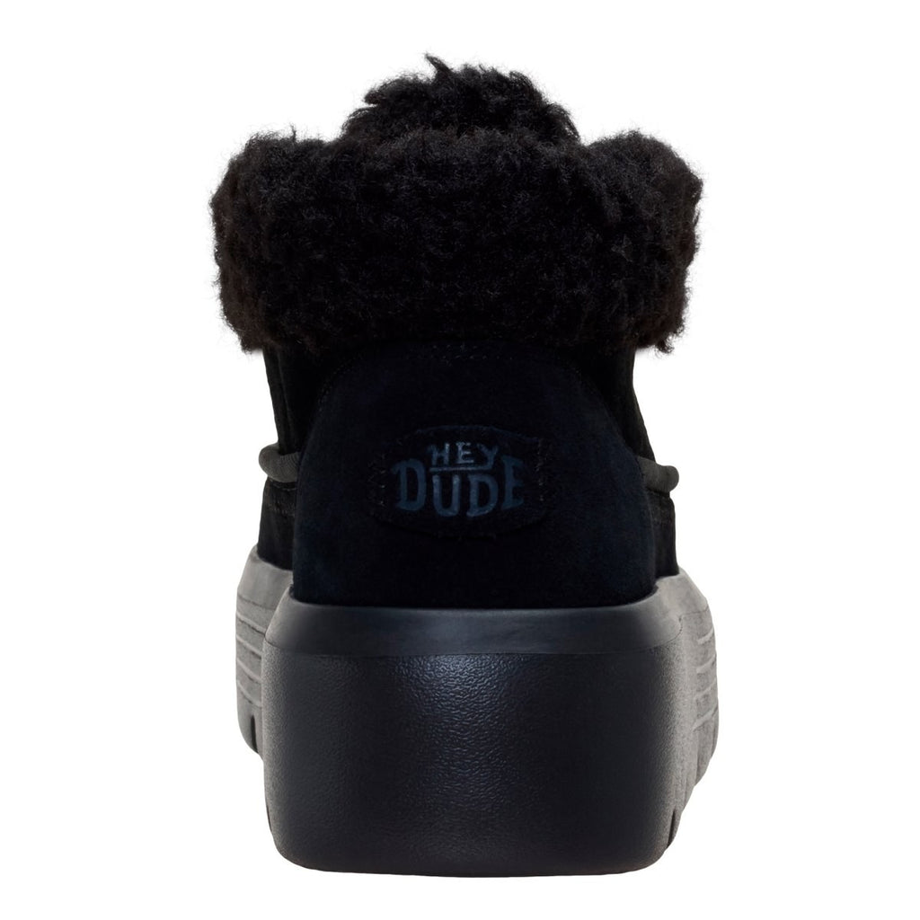 Hey Dude Austin Edge Lounge Suede Black – vista 5