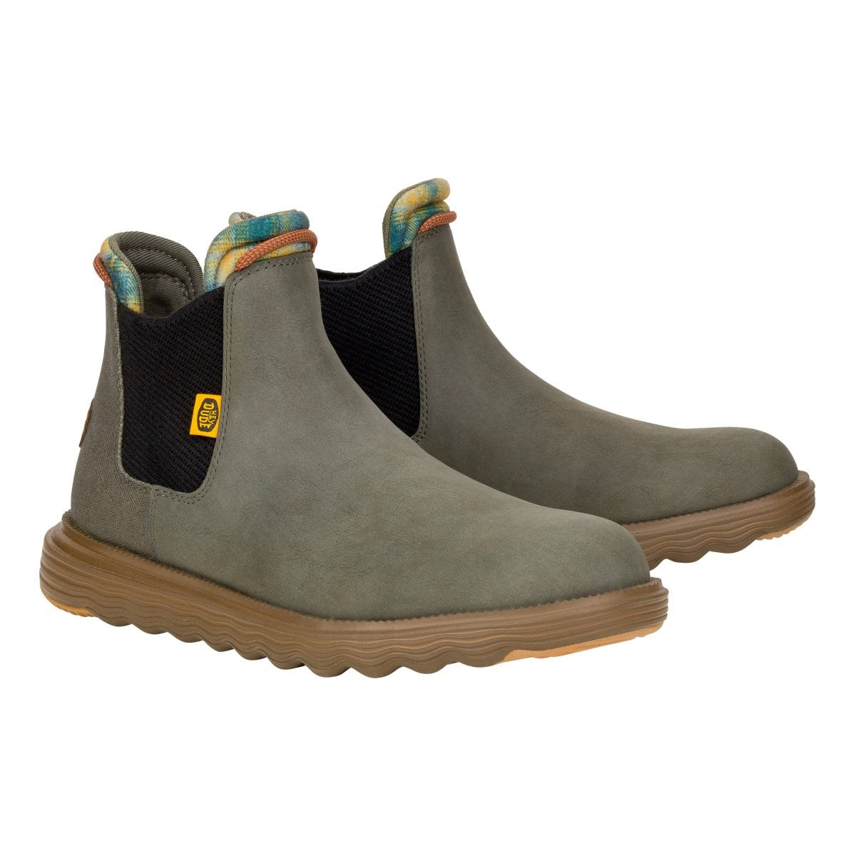 Hey Dude Branson Classic Uomo Dusty Olive – vista 2