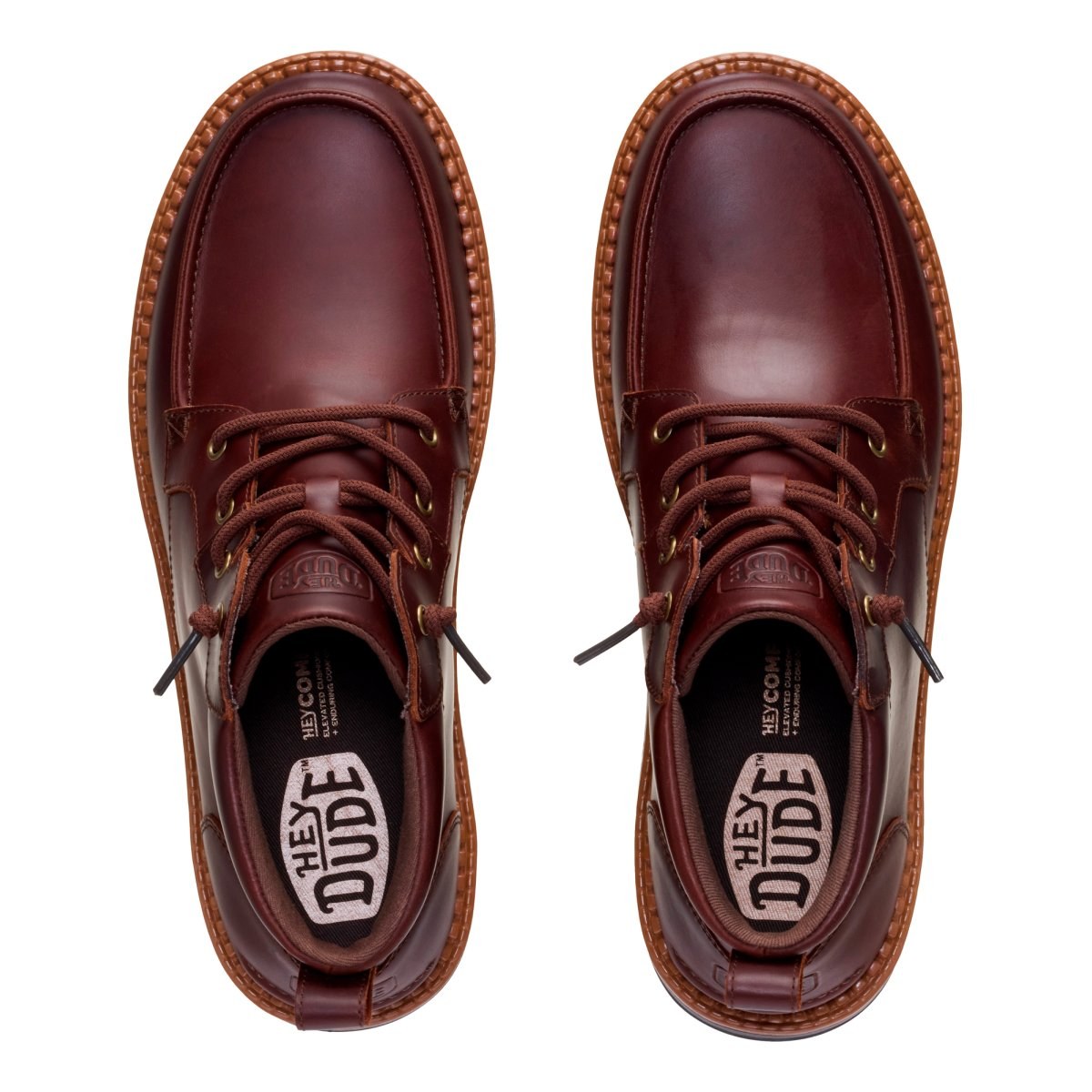 Hey Dude Flint Boot Leather Chocolate – vista 6