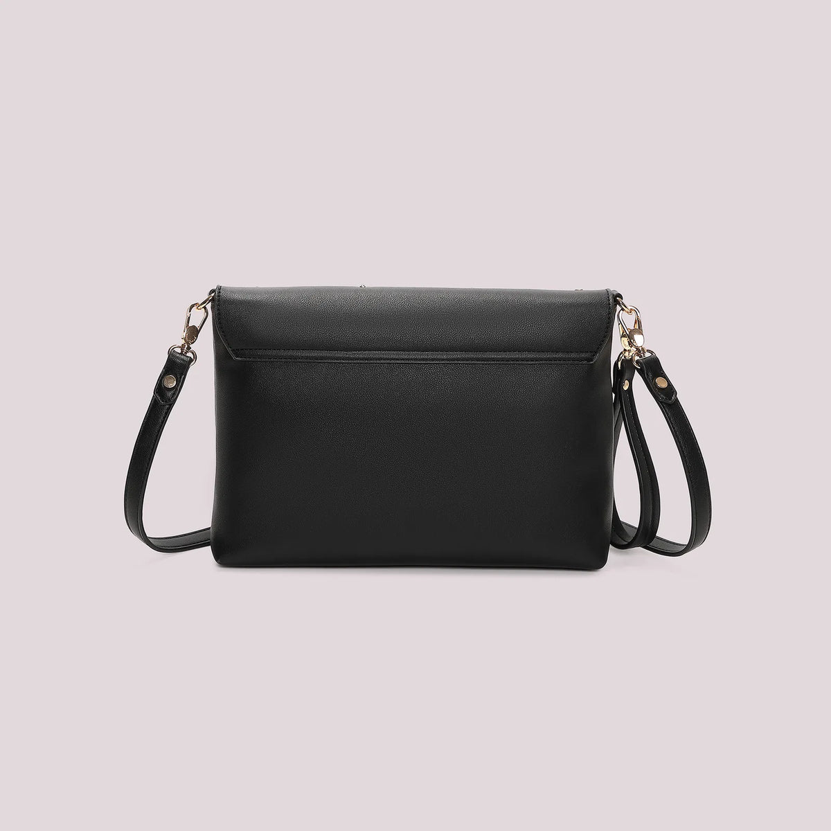 Mimi Mua Borsa a Busta con Applicazioni Colorate Nero — foto 4