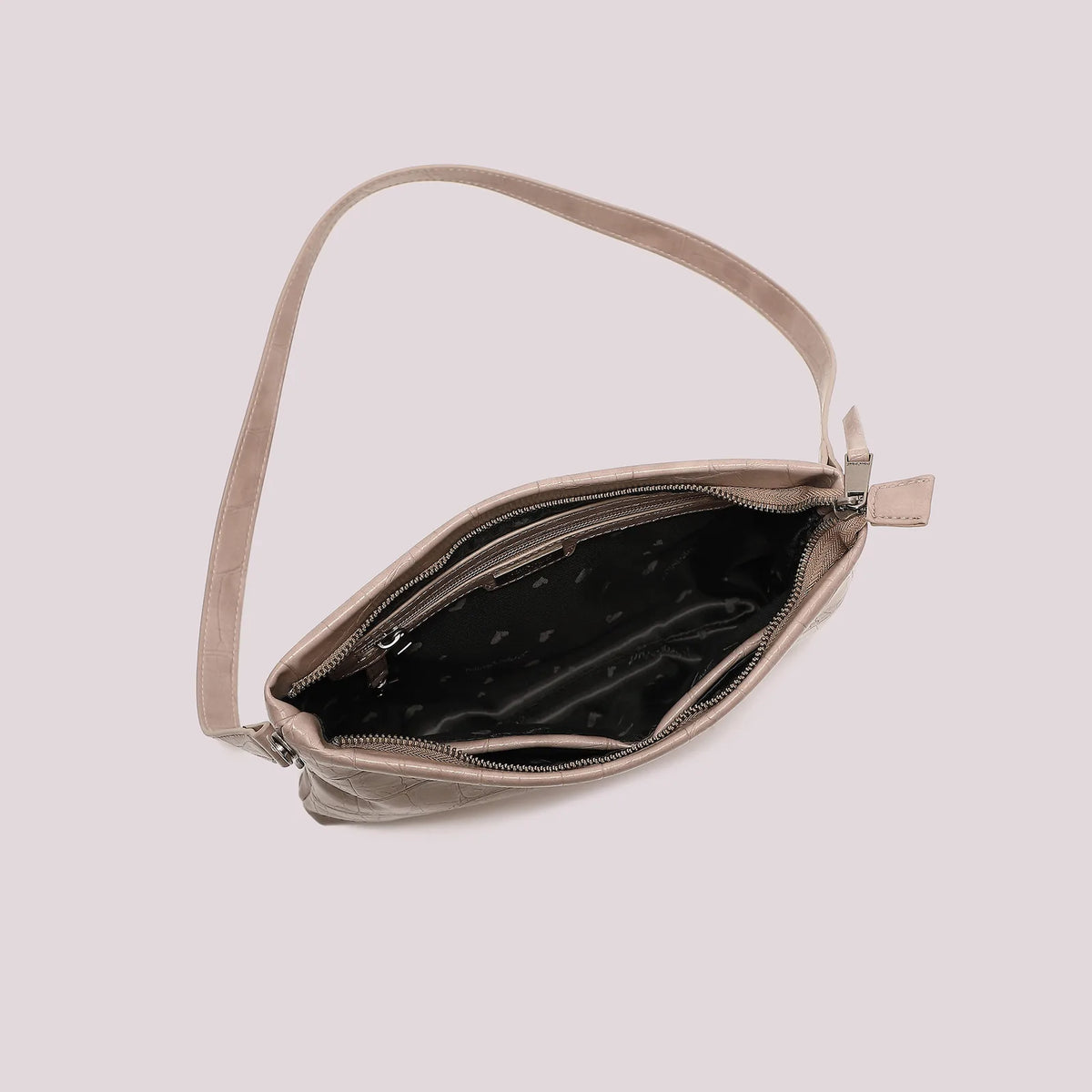 Mimi Mua Borsa a Busta Effetto Cocco Fango — foto 8