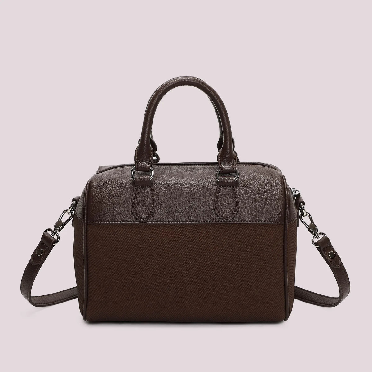 Mimi Mua Borsa Bauletto con Charm e Cuore Moro — foto 3