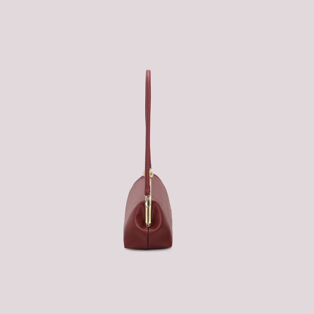 Mimi Mua Borsa Clutch Lunga Bordeaux — foto 3