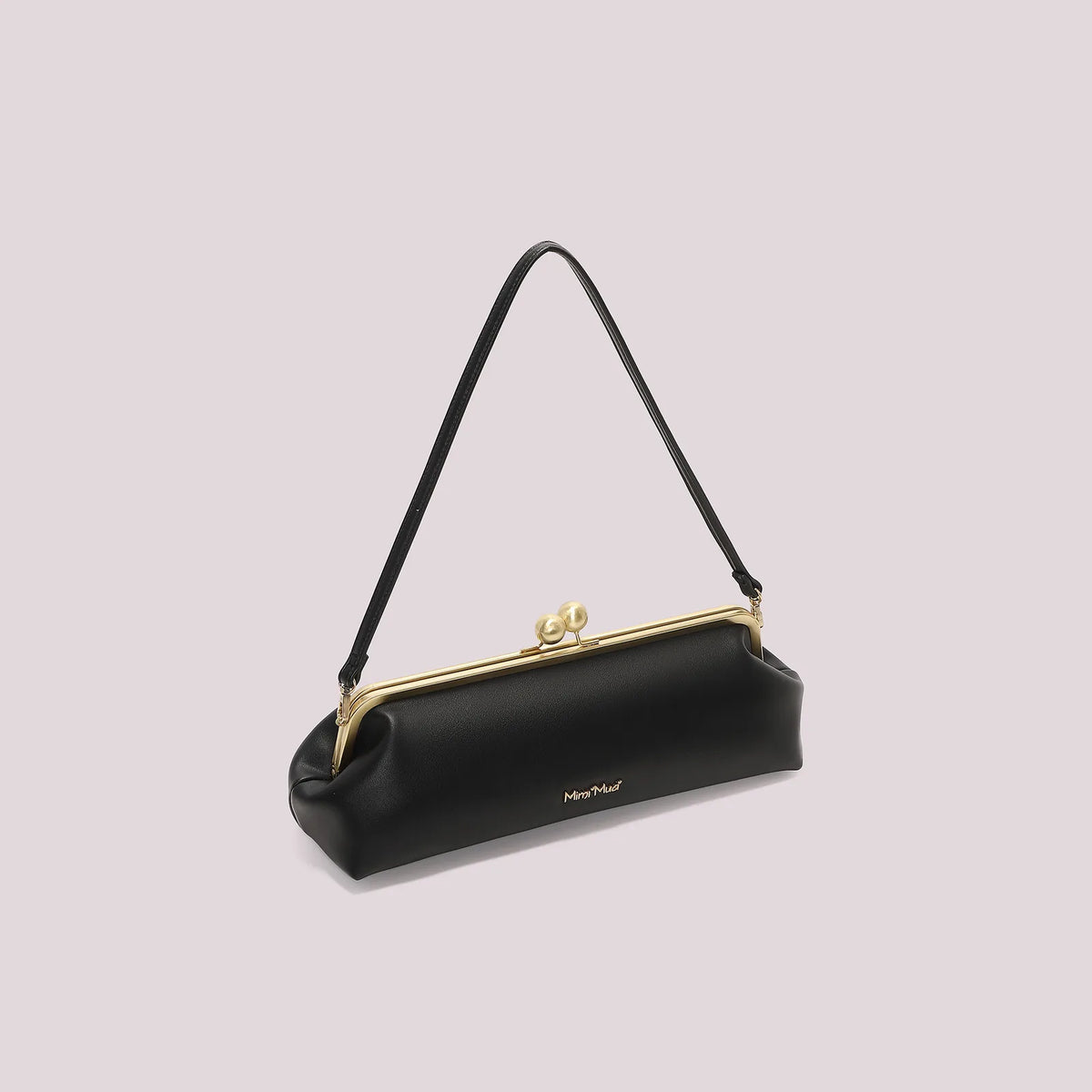 Mimi Mua Borsa Clutch Lunga Nero — foto 2