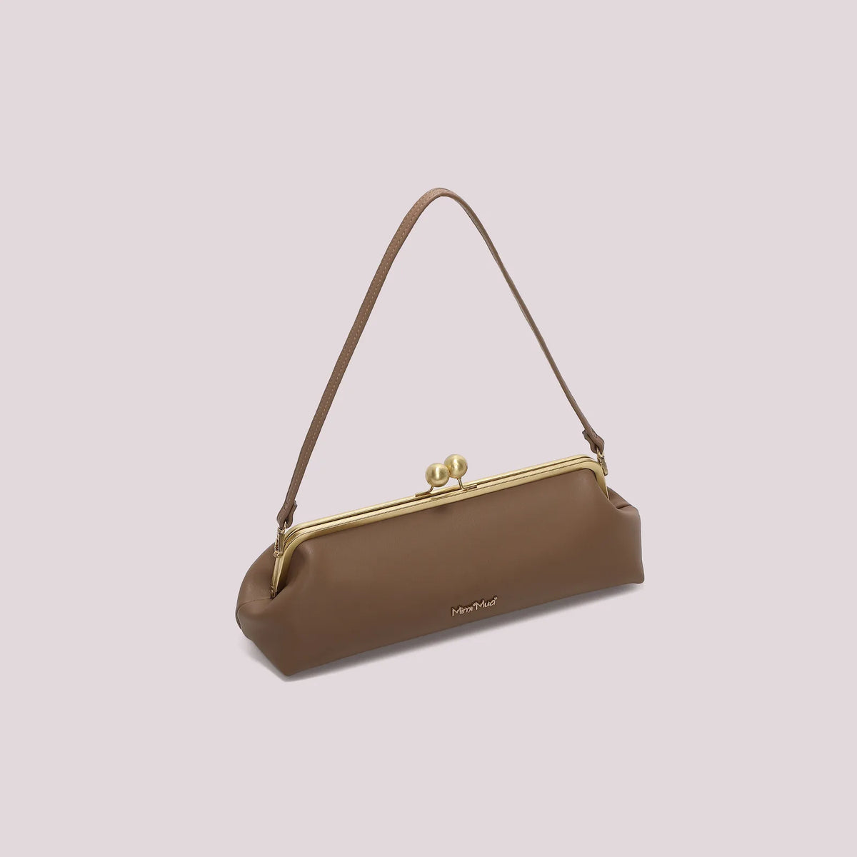 Mimi Mua Borsa Clutch Lunga Taupe — foto 2