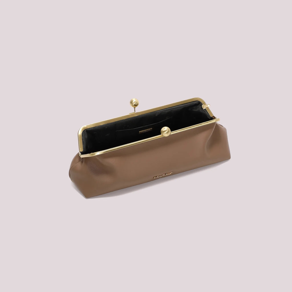 Mimi Mua Borsa Clutch Lunga Taupe — foto 8