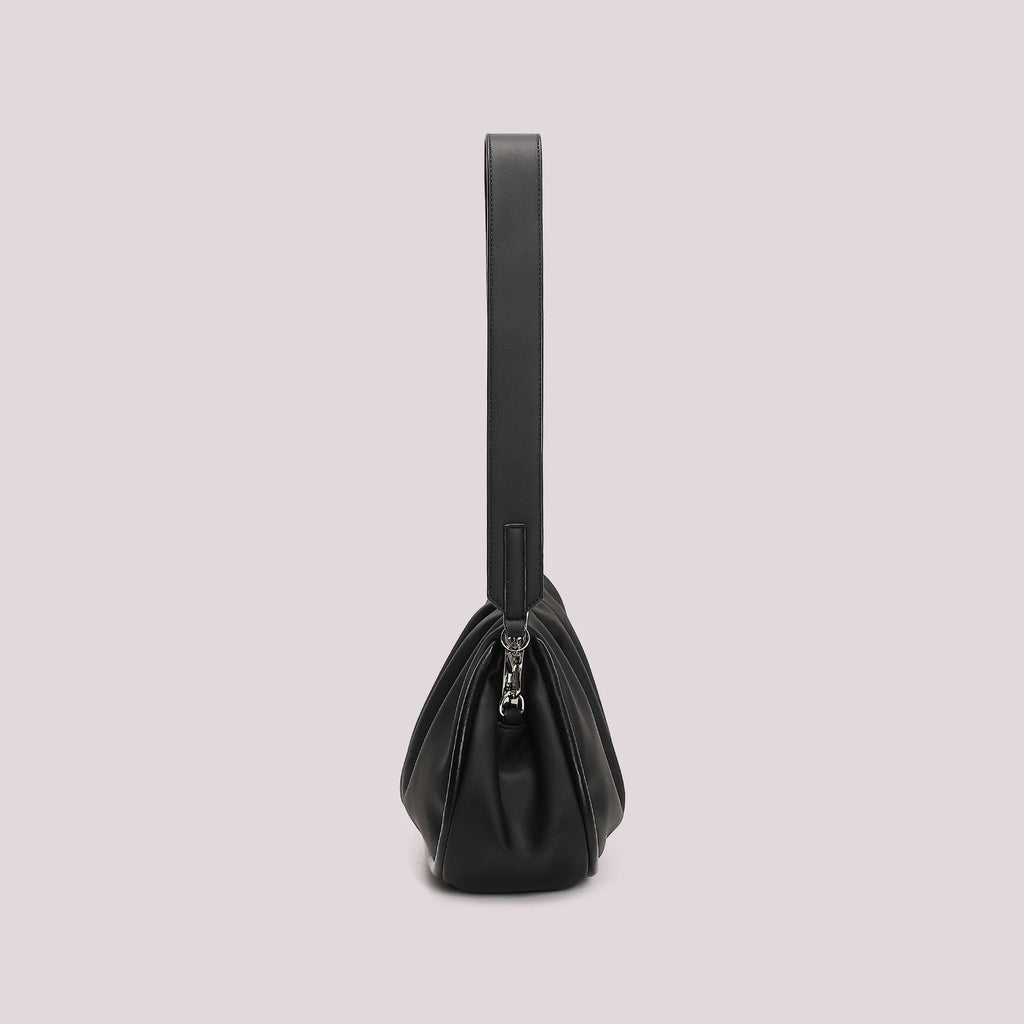 Mimi Mua Borsa Clutch Morbida con Chiusura a Sfere Nero — foto 3