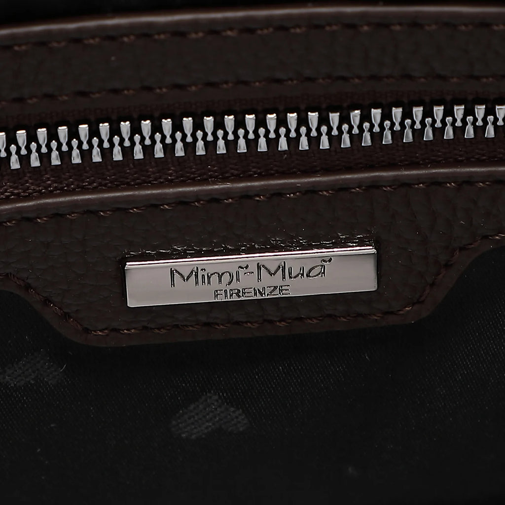Mimi Mua Borsa Tote con Charm e Cuore Moro — foto 7