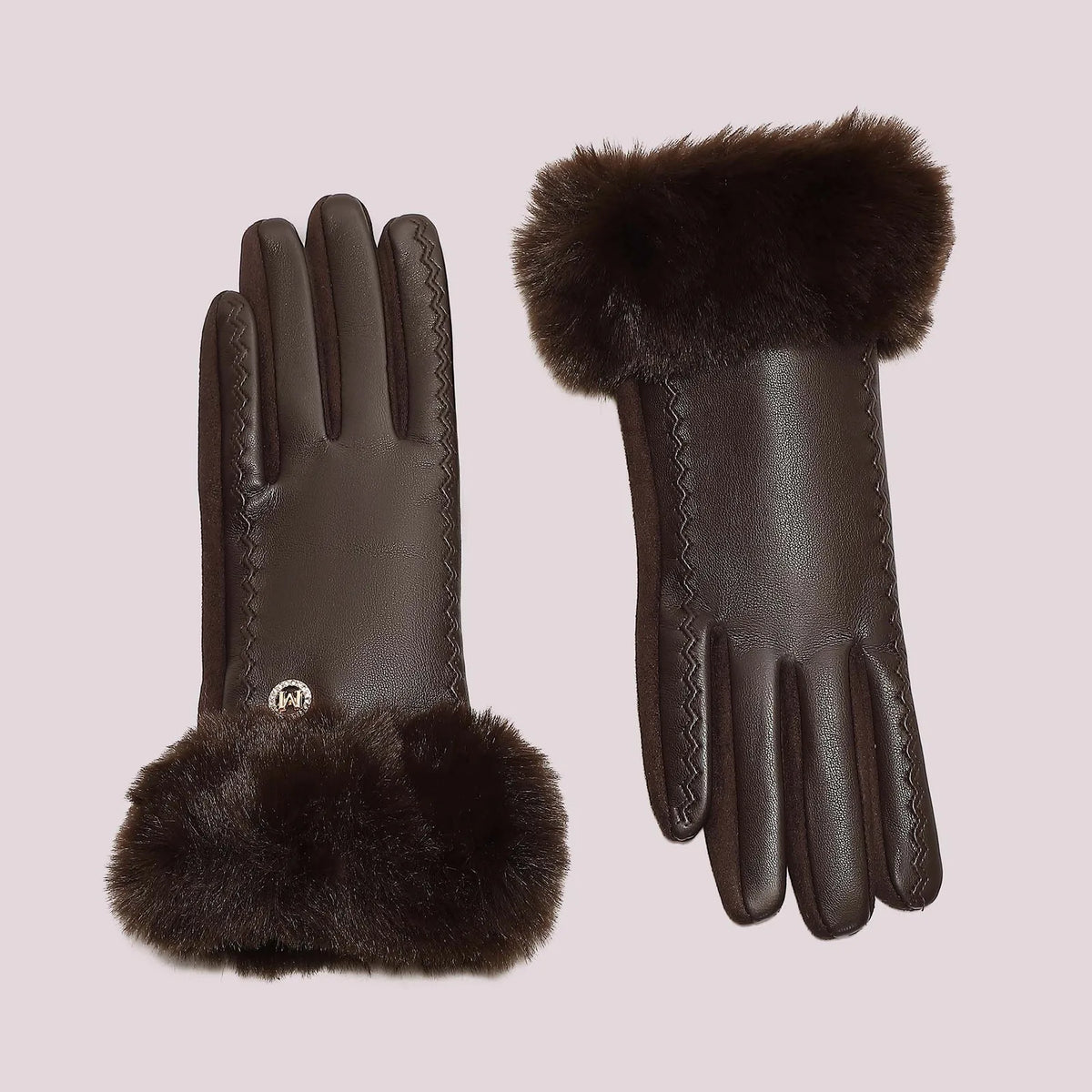 Mimi Mua Guanti: 5 Nero, 3 Beige, 2 Moro, 2 Taupe Misto — foto 4