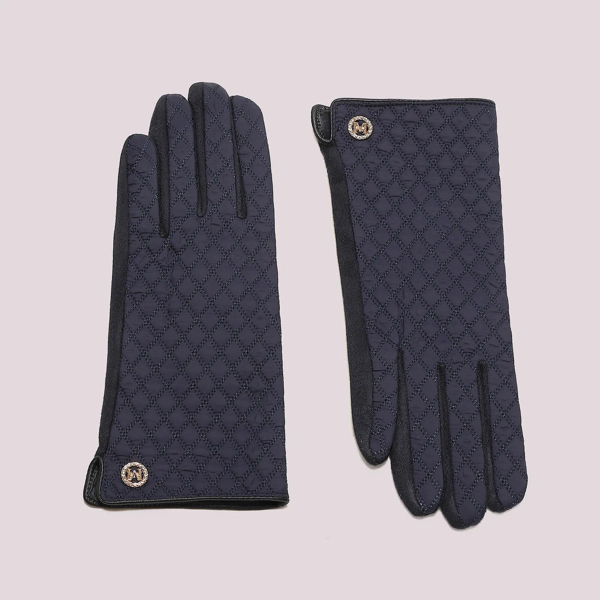 Mimi Mua Guanti: 5 Nero, 3 Panna, 2 Blu, 2 Taupe Misto — foto 3
