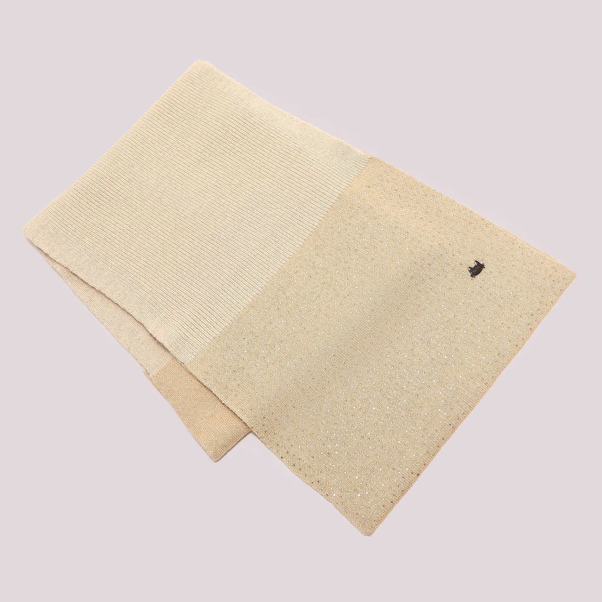 Mimi Mua Sciarpa con Strass Beige — foto 3