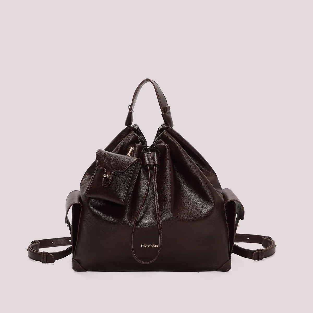 Mimi Mua Zaino con Tasche Moro