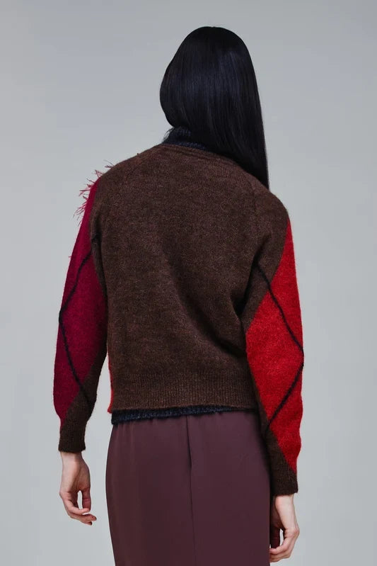 Nenette Cardigan Chantal Cacao — foto 4